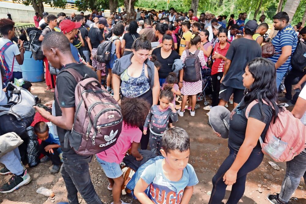 Migrantes pagan a coyotes o polleros para cruzar la frontera con el objetivo de llegar a Estados Unidos y mejorar su calidad de vida. Foto: María de Jesús Peters / EL UNIVERSAL