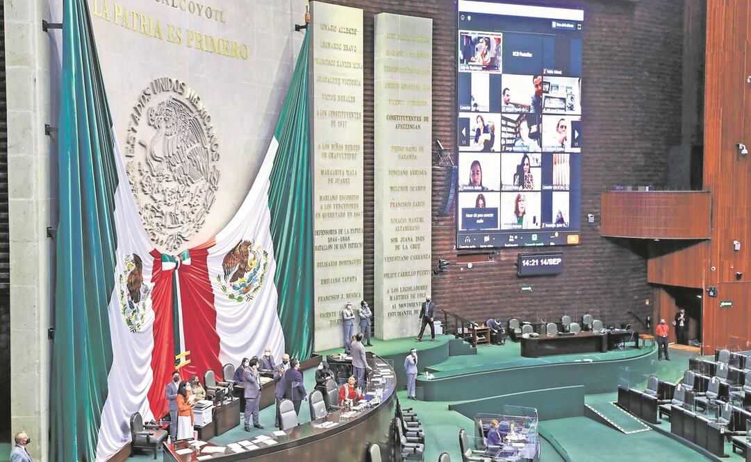 Esta semana están por definir sus agendas legislativas en Cámara de Diputados las bancadas de MC, PT, Partido Verde y el PRI. Foto: Archivo/ EL UNIVERSAL 