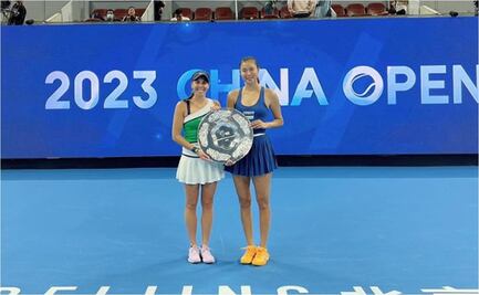 La tenista mexicana Giuliana Olmos es subcampeona en el China Open WTA 1000