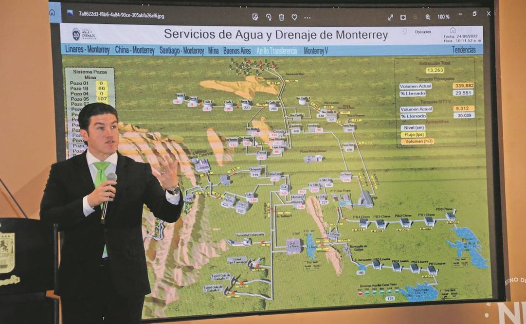 Debido a las lluvias, las presas Cerro Prieto y La Boca incrementaron su volumen, dijo el gobernador. Foto: Emilio Vásquez/EL UNIVERSAL