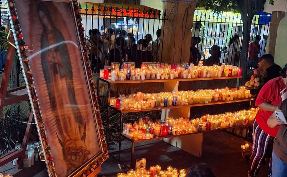 Arriban más de 15 mil peregrinos a santuario guadalupano en Mérida, Yucatán; autoridades despliegan operativo.
Foto: Especial.