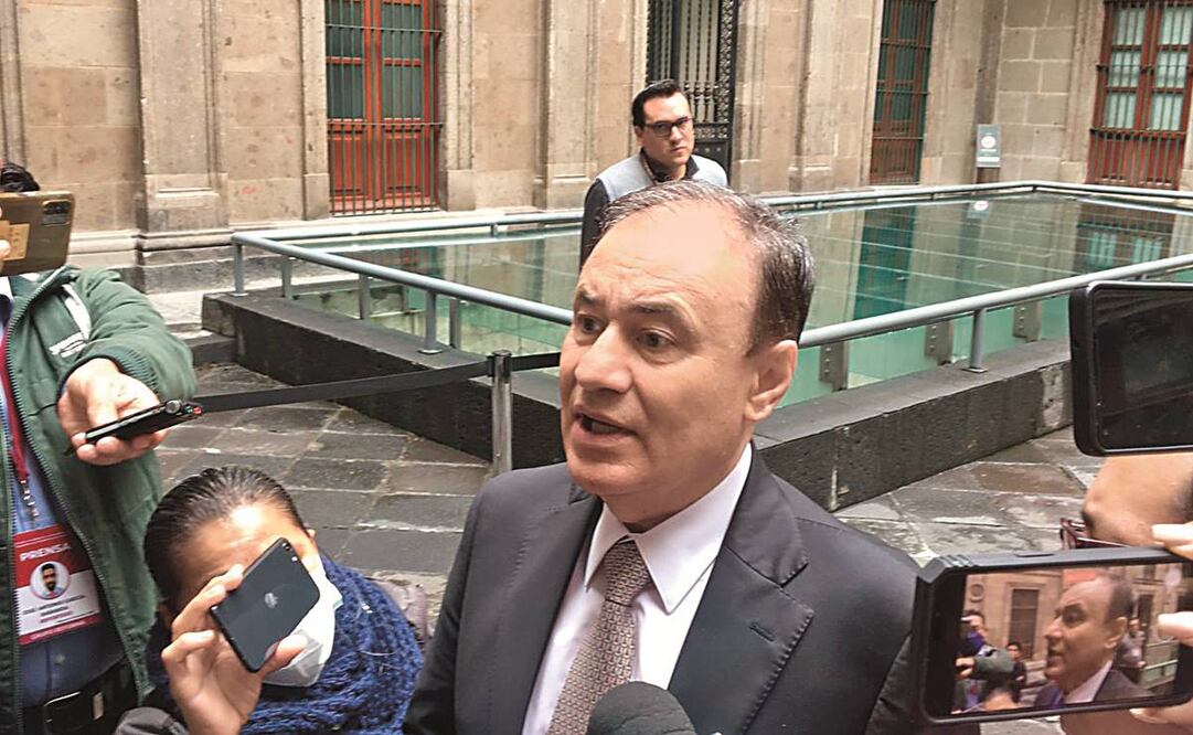 Alfonso Durazo afirma que no tiene una corcholata favorita. Foto: Alberto Morales/EL UNIVERSAL