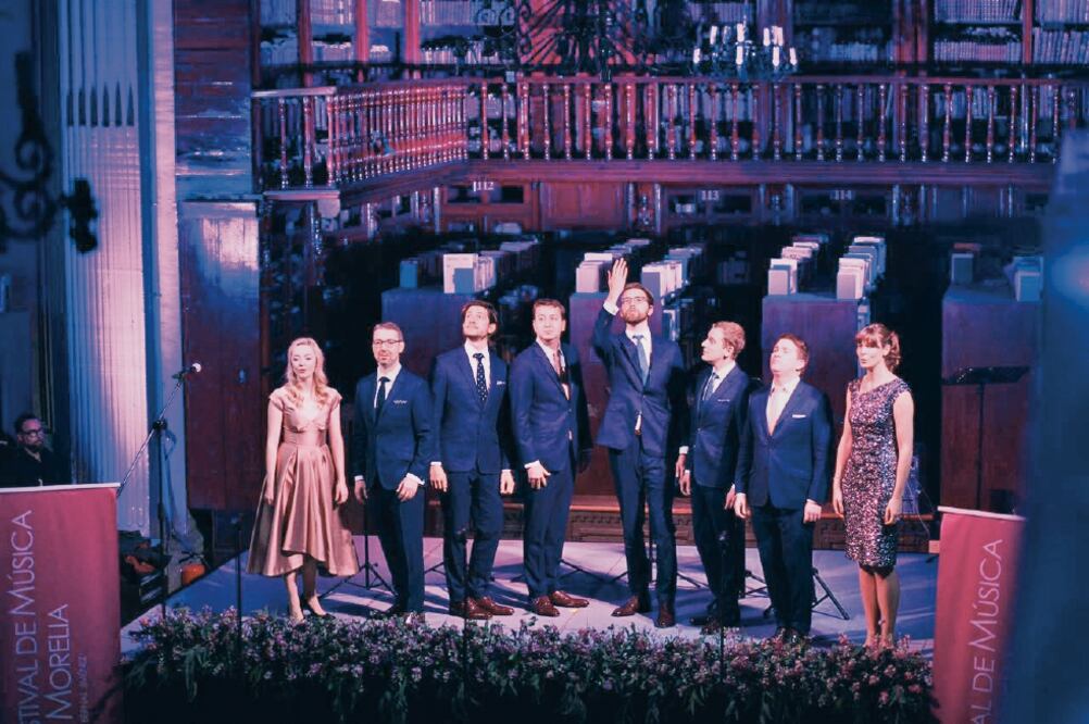 La agrupación presentó el concierto Danzas corales la noche del jueves (CORTESÍA FESTIVAL DE MÚSICA DE MORELIA)