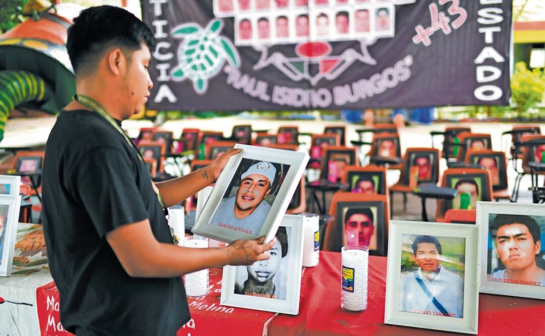 Los 43 normalistas desaparecidos de Ayotzinapa. Foto: Salvador Cisneros Silva archivo /EL UNIVERSAL