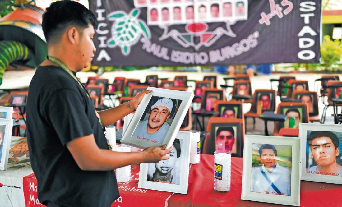Los 43 normalistas desaparecidos de Ayotzinapa. Foto: Salvador Cisneros Silva archivo /EL UNIVERSAL