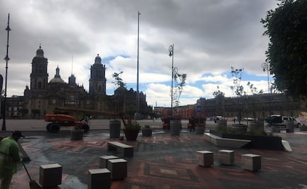 Neblina y una luna artificial se apoderan del Zócalo en cinta de Iñárritu 