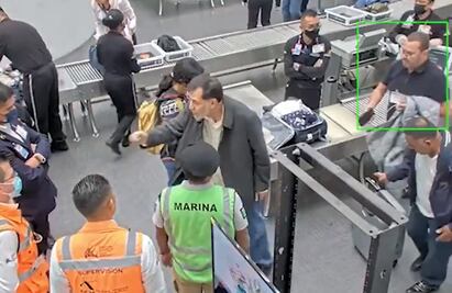 Fernández Noroña denuncia agresión; el aeropuerto le responde con video