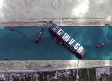 ¿Cuántos millones le ha costado al comercio mundial el bloqueo en el Canal de Suez?