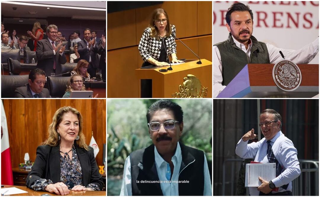 Renuncias y destapados de cara al 2024. Foto: Archivo/EL UNIVERSAL