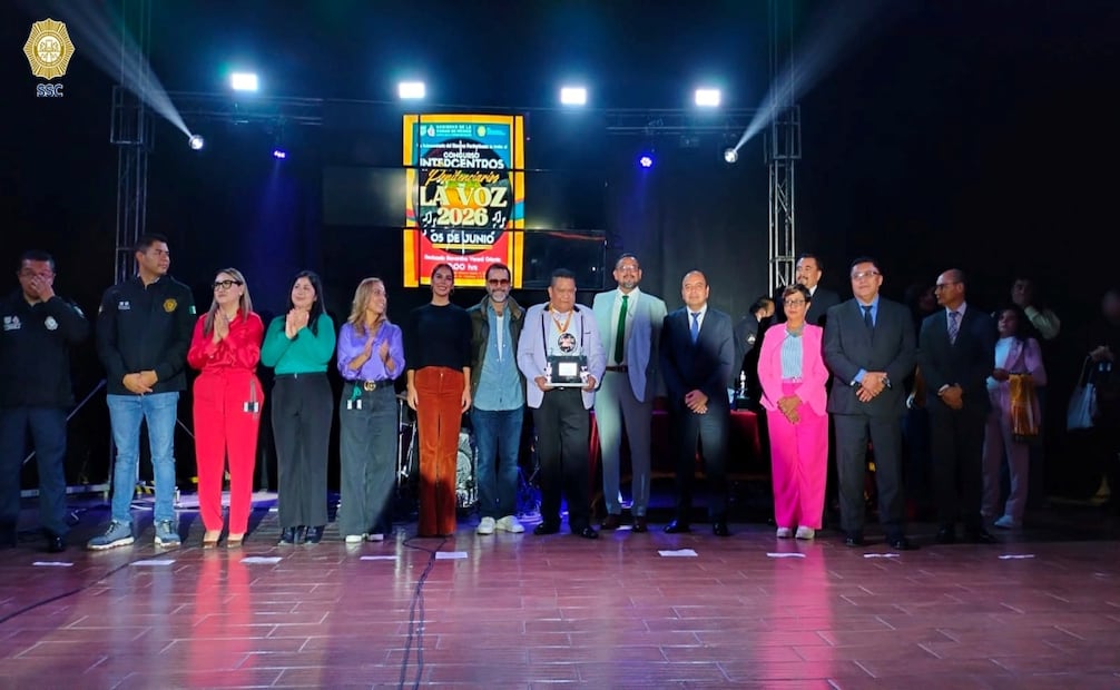 Internos participan en “La Voz 2026” de la CDMX. Foto: Especial