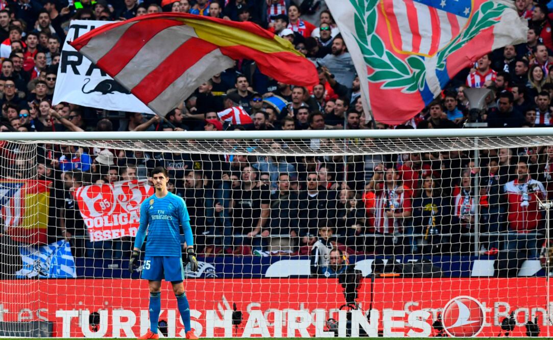 El ex portero del Atlético de Madrid recibió el descontento de la afición. Foto: AFP