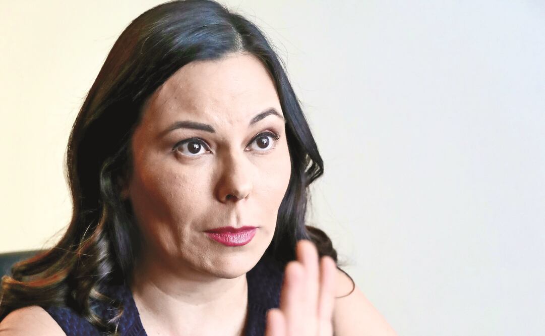 Laura Rojas Presidenta de la Comisión de Relaciones Exteriores del Senado (LUCÍA GODÍNEZ. EL UNIVERSAL)