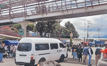 Protestan recolectores de basura en Ixtapaluca