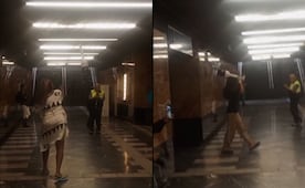 Integrantes de colectivo trans causan destrozos en estaciones del Metro Hidalgo y Bellas Artes; rompen luminarias y cámaras de vigilancia