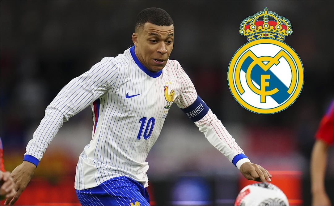 Kylian Mbappé ya firmó con el Real Madrid - Foto: AP