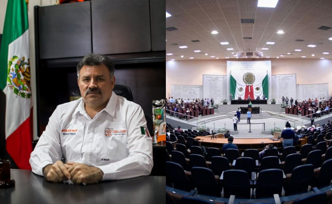 Congreso de Veracruz retira fuero a alcalde de Úrsulo Galván; es señalado de desaparicion forzada.
Foto: Especial.