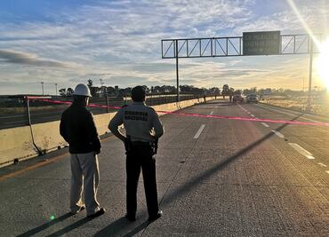 Por fuga de gas cierran tramo del Macrolibramiento Querétaro Centenario