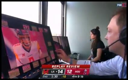 Así es el videoarbitraje en XFL, la nueva liga de futbol americano