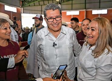 Ni Ricardo Monreal pudo acercar a los candidatos al Senado