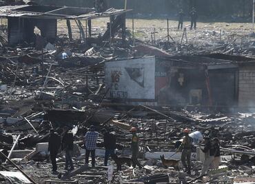 Entérate. Así han sido otras explosiones en Tultepec