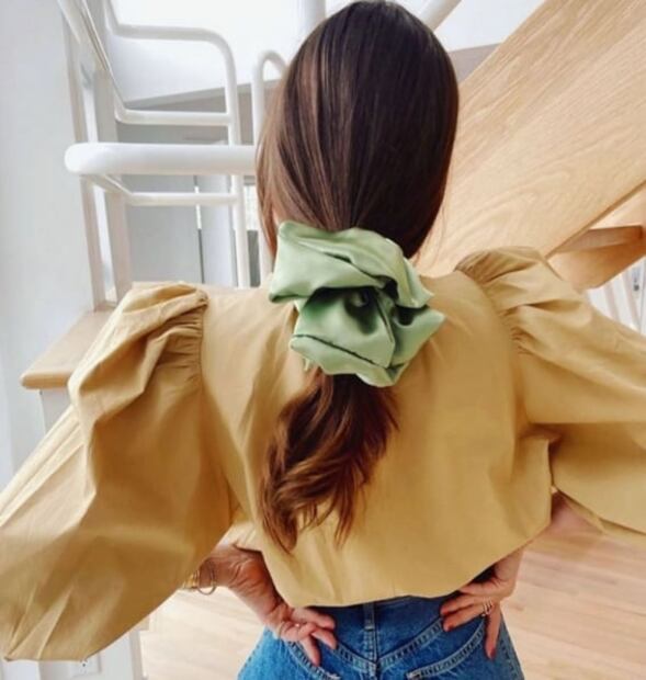 Las donas de pelo XL están de regreso y conquistarán tu cabellera