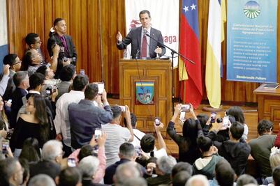 Países buscan vía de solución para el conflicto venezolano