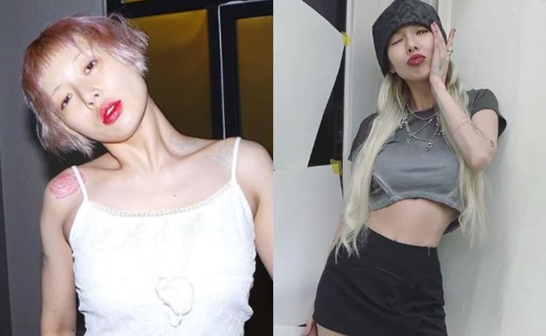 La cantante Hyuna. Foto: Instagram oficial.