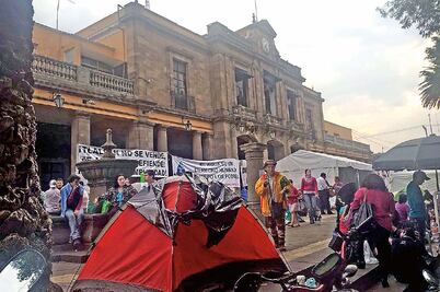 Paralizan actividades en Tlalpan 