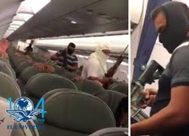 Difunden "secuestro" de un avión de Interjet