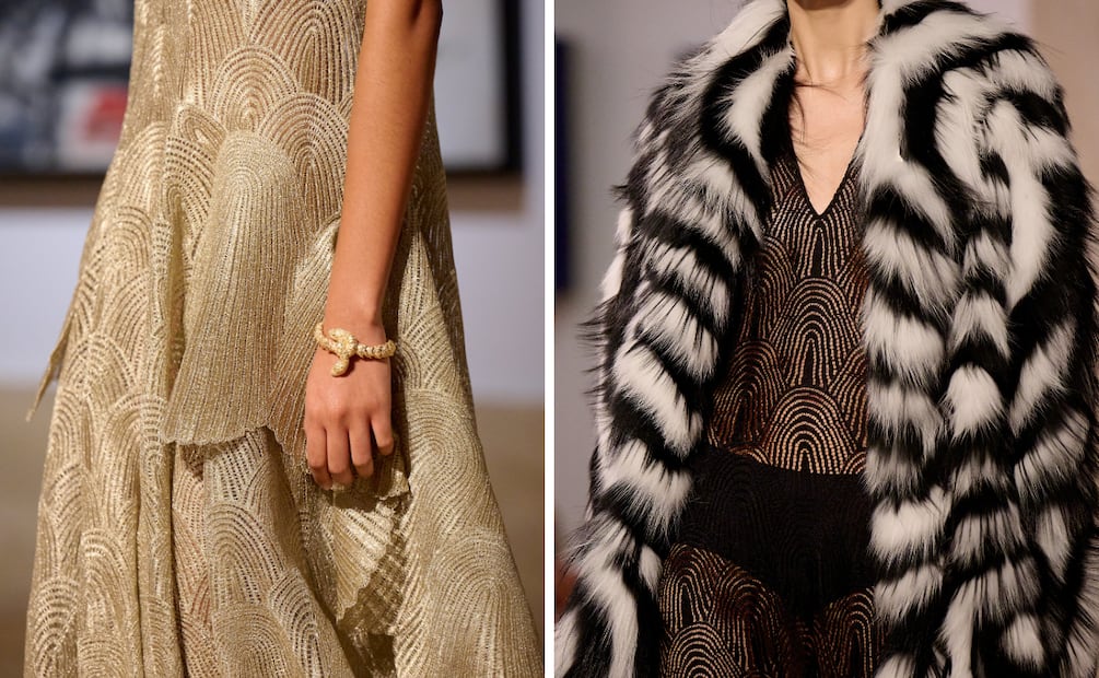 Los detalles en la nueva colección de FENDI Couture. Foto: Cortesía FENDI