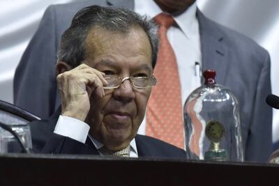 "Eres el Batman de la democracia", dice Mario Delgado a Muñoz Ledo