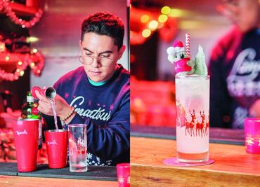 Sorprende a tus invitados con este coctel navideño