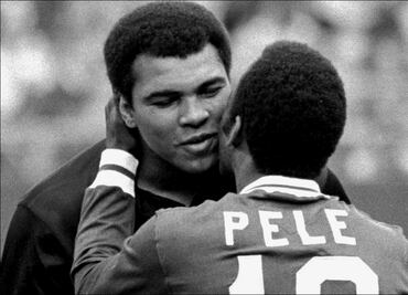 Pelé y Muhammad Ali, el encuentro de dos leyendas