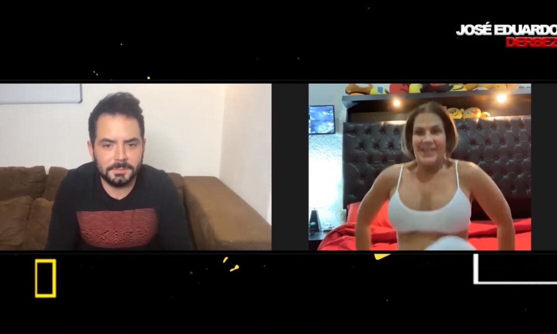 José Eduardo y Niurka. Foto: Captura