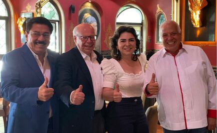 Se reúnen aspirantes a la candidatura por la dirigencia del PRI