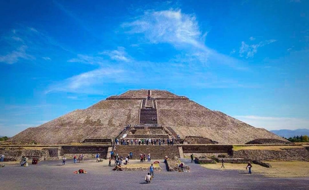 Así es la Pirámide de la Luna, lugar donde Julio César "N" disparó contra extranjeros. Foto: Google maps