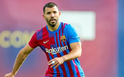 Sergio 'Kun' Agüero anotó su primer gol con el Barcelona en partido amistoso