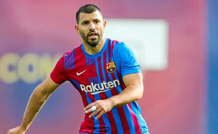 Sergio 'Kun' Agüero anotó su primer gol con el Barcelona en partido amistoso