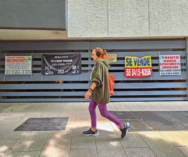 Vecinos de la Condesa atribuyen el aumento en las rentas a la llegada de extranjeros y las plataformas de hospedaje. Foto: de Jorge Medellín