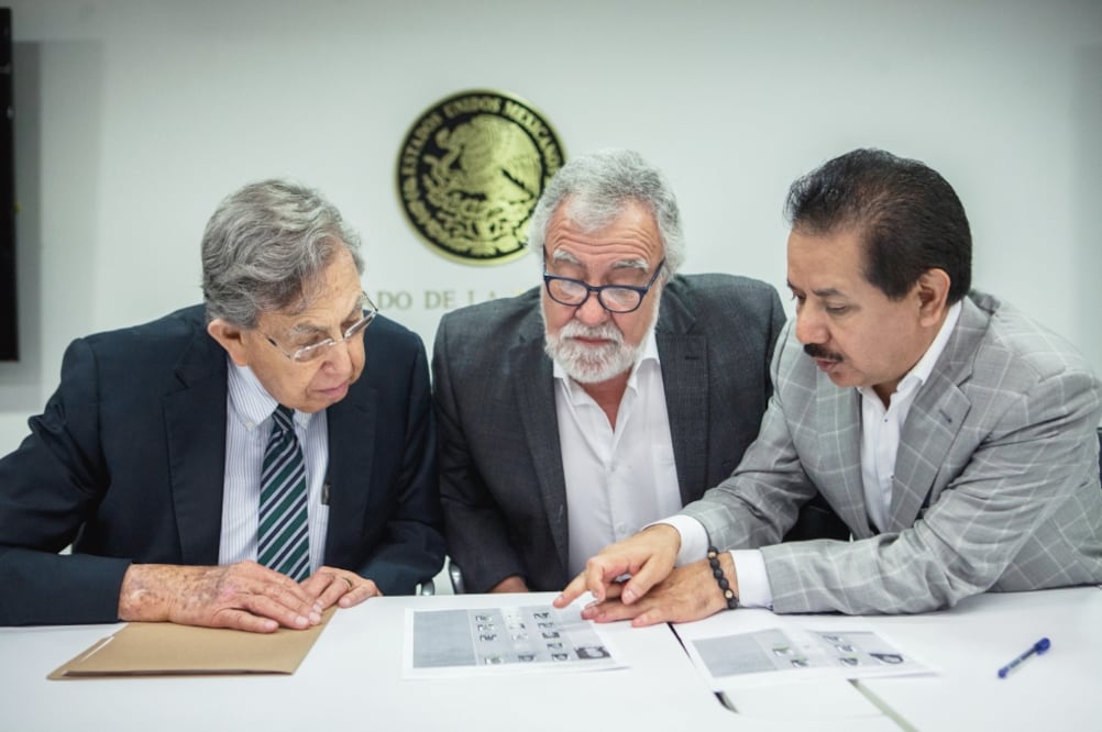 Cuauhtémoc Cárdenas afirma que en el golfo de México puede haber importantes reservas petroleras para México, EU y Cuba. (CAMILA MATA. EL UNIVERSAL)