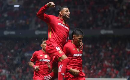 Resultado: Toluca tiene una presentación magistral y golea a Rayados de Monterrey