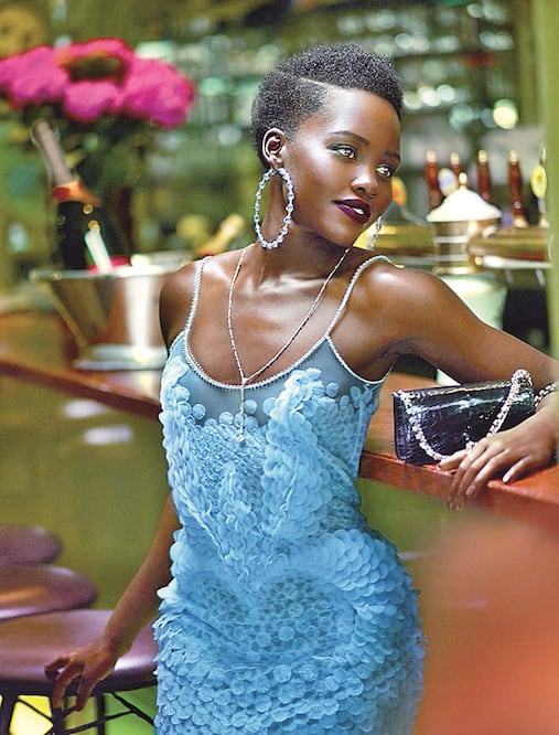 Es la segunda vez que Lupita aparece en la portada de Vogue (ESPECIAL)