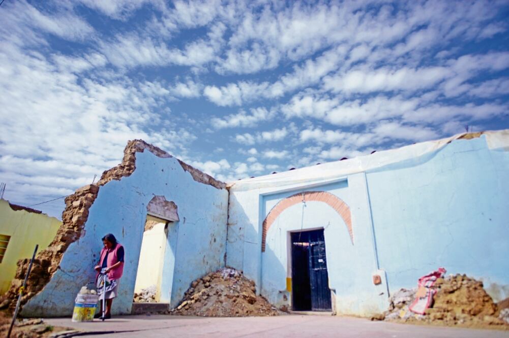 Otras 800 casas afectadas con daños totales, que no entraron en el programa federal, fueron incluidas en el Fondo Nacional de Habitaciones Populares. (TONY RIVERA. EL UNIVERSAL)