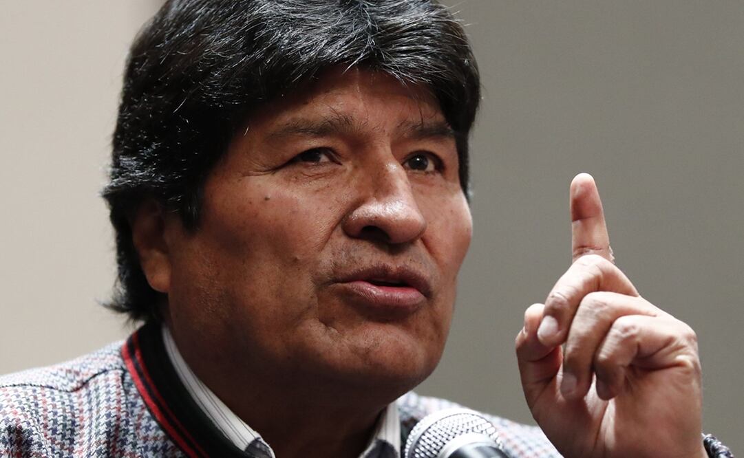 Evo Morales, expresidente de Bolivia. Foto: EFE