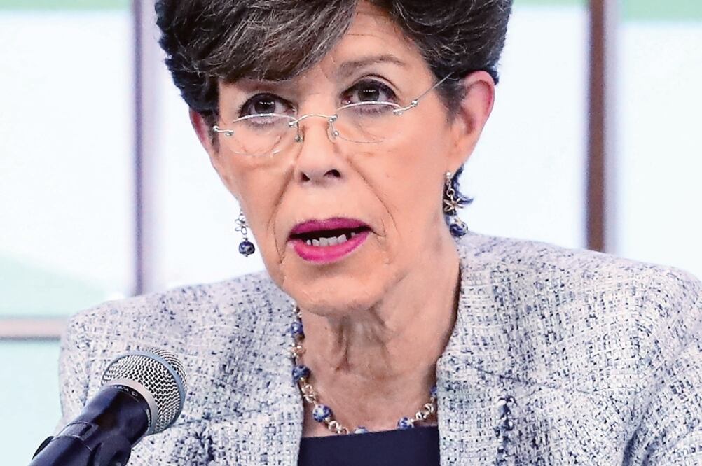 La magistrada presidenta Janine Otálora Malassis demandó a todos los actores políticos respetar las reglas. (ARCHIVO EL UNIVERSAL)