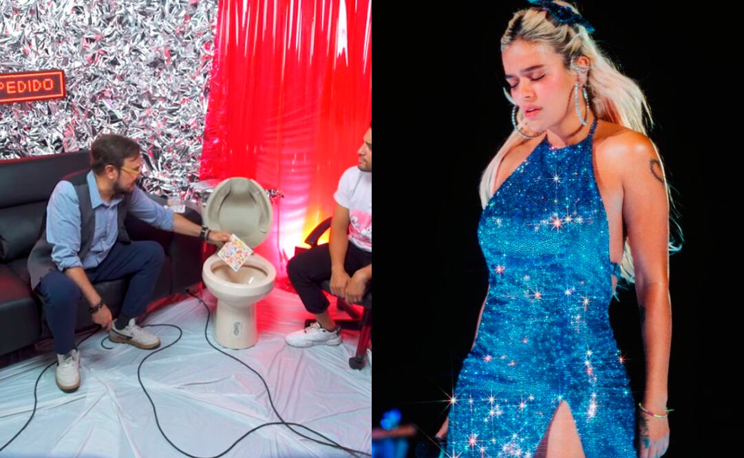 El cantante arremetió contra la música de la colombiana. Foto: YouTube, Instagram.