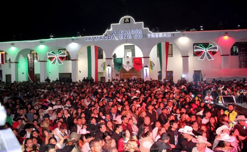 La Magdalena Contreras realiza cinco ceremonias del Grito de la Independencia. Foto: Especial