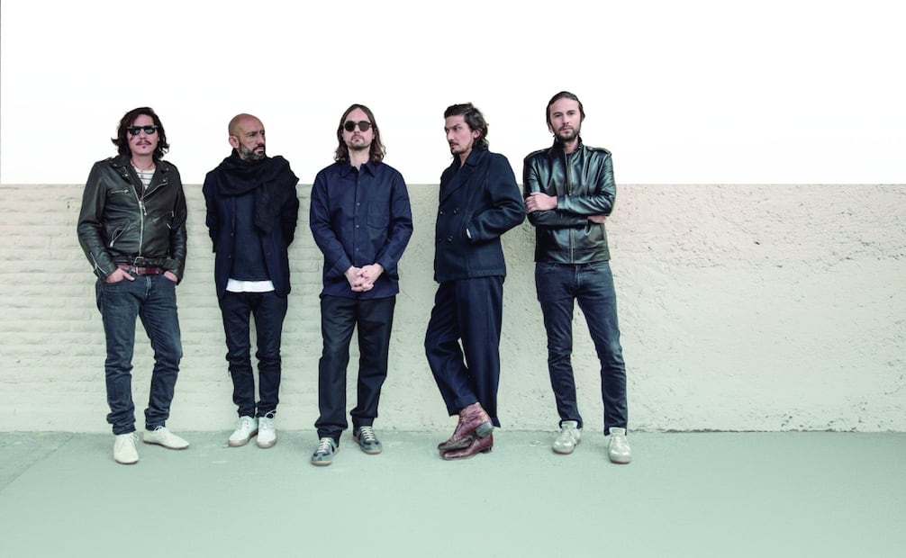 Sergio Acosta, Rodrigo Guardiola, Ángel Mosqueda, León Larregui y Jesús Báez. Foto: Universal Music