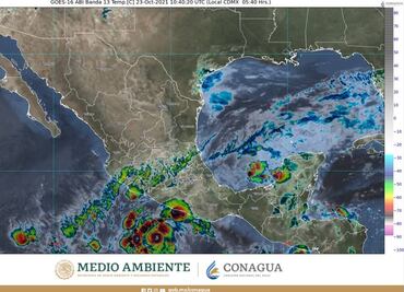 “Rick” evoluciona a huracán categoría 1; prevén lluvias en al menos 8 estados