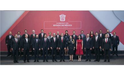 Da a conocer Alfredo del Mazo a su gabinete